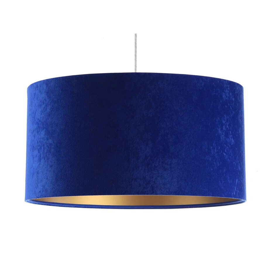 Lampa wisząca HOME 30 niebieska/złota