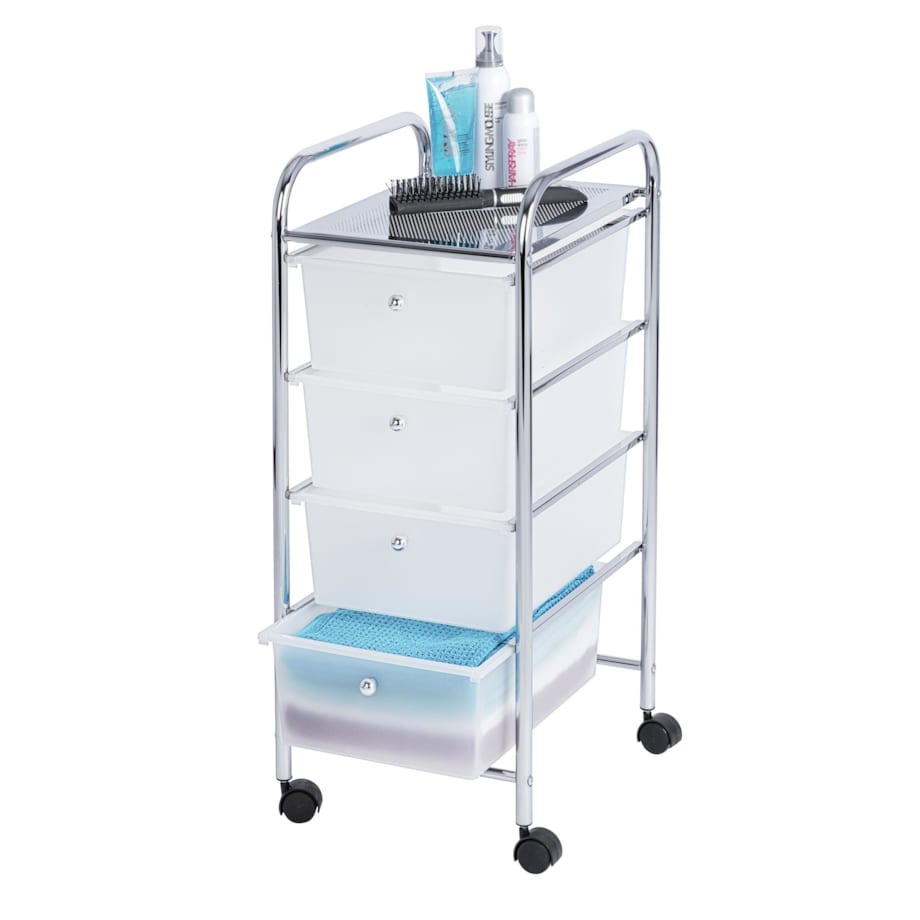 Wózek łazienkowy MESSINA, 4 poziomy, WENKO