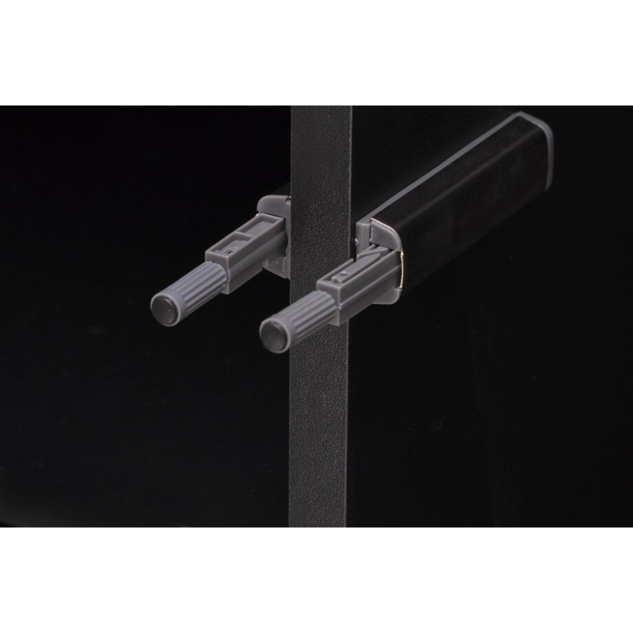 SZAFA Nihala 80/53/205 cm z MDF-u i STALI dąb artisan/czarna