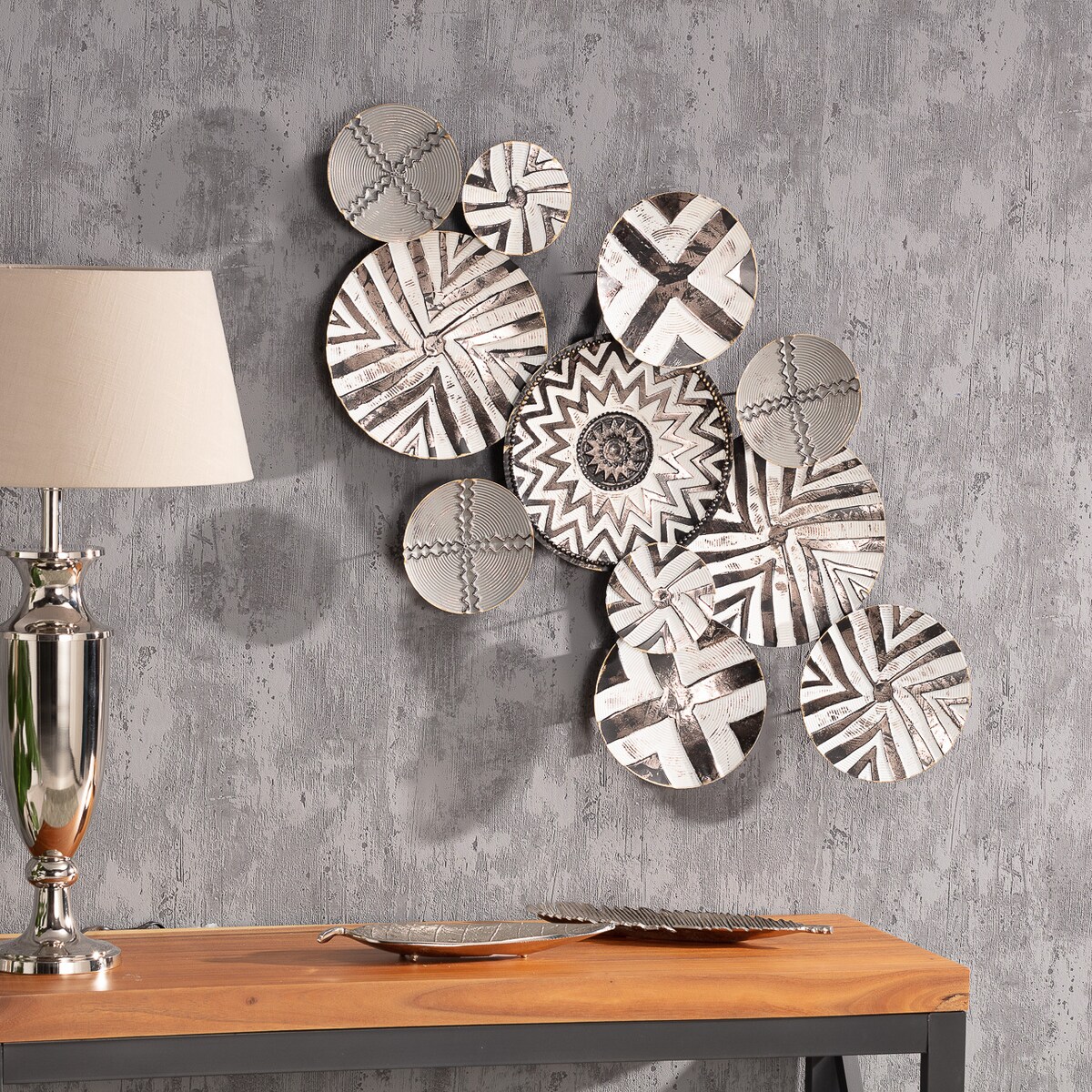 Dekoracja ścienna Nairobi 61 x 110 cm, 61 x 8 x 110 cm