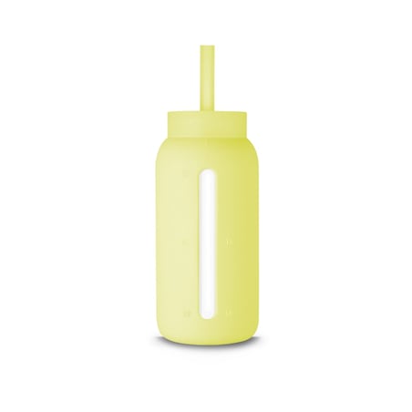 MUUKI słomka do butelki 720 ml, Sunny Lemonade