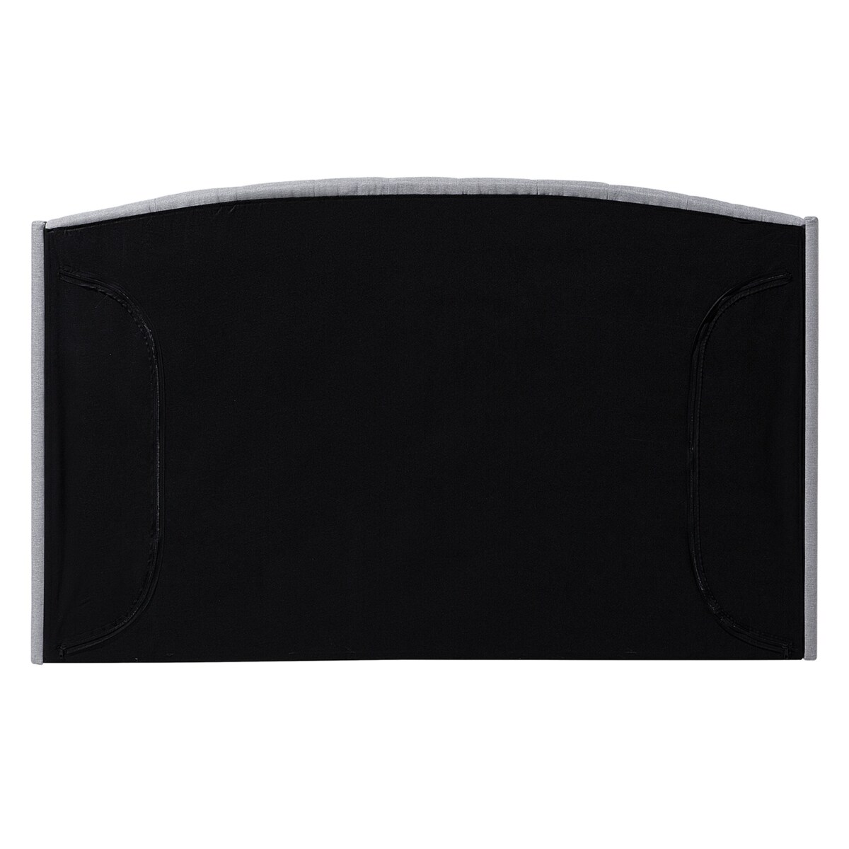 Łóżko tapicerowane 140 x 200 cm szare BORDEAUX