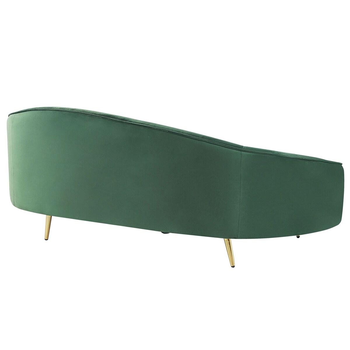 Sofa welurowa zielona SAVAR
