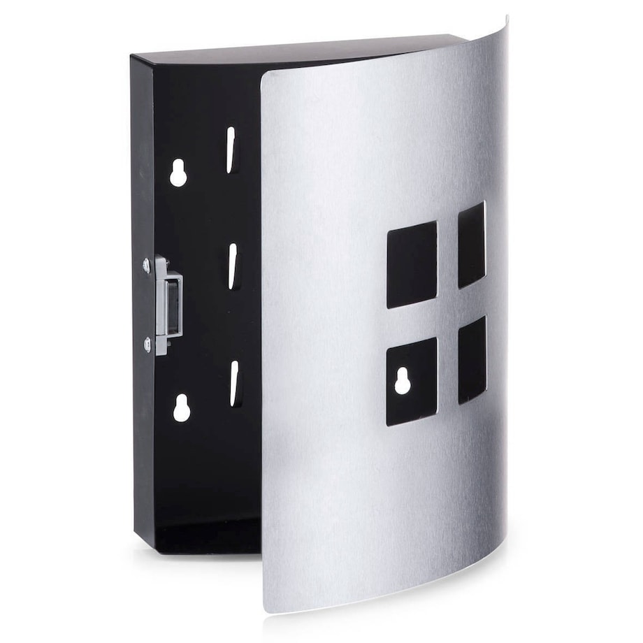 Wieszak na klucze SQUARE, stal nierdzewna, ZELLER