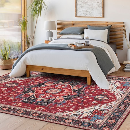 Dywan Klasyczny Sereno 200x300 cm Velvet Czerwony