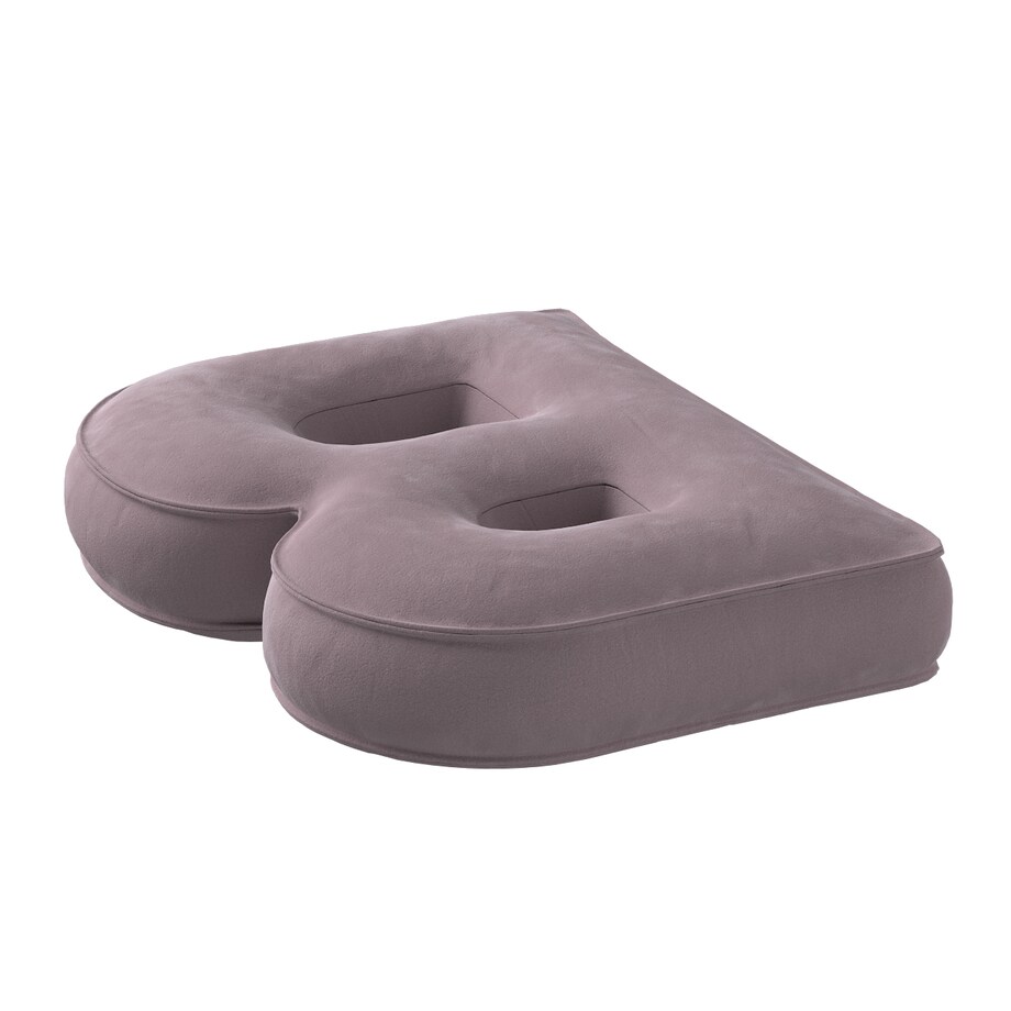 Poduszka literka B, zgaszony róż, 30x40cm, Posh Velvet