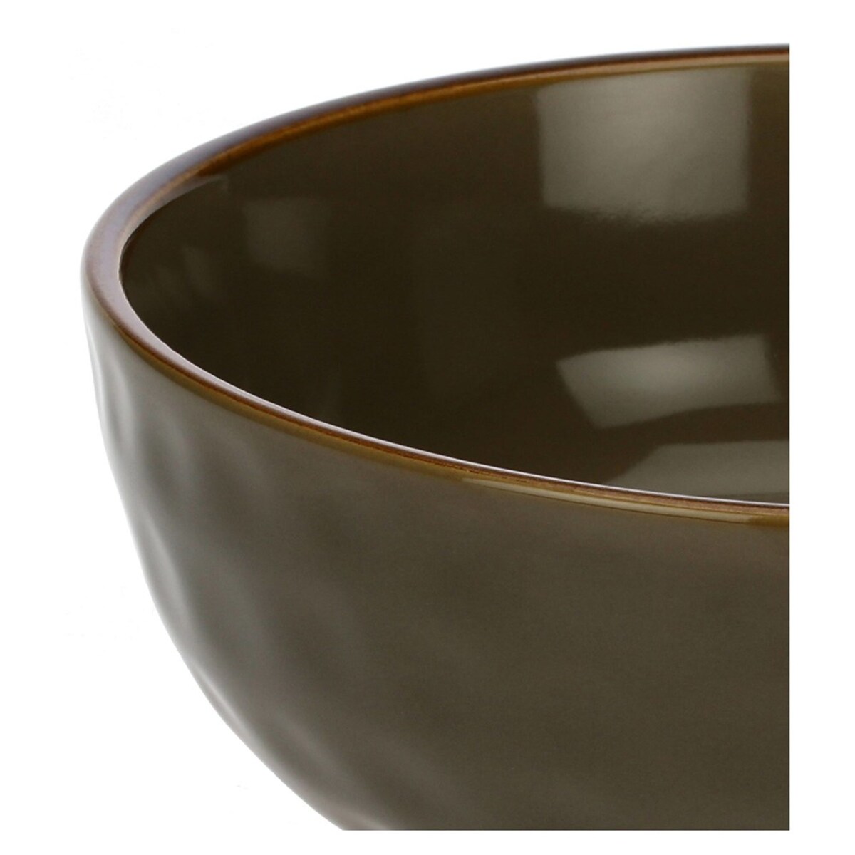 Zestaw 4 misek do sałatek Concerto Grigio Tortora - Szaro-brązowy, 20 cm