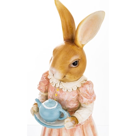 Dekoracja - króliczka z imbrykiem GABI-2