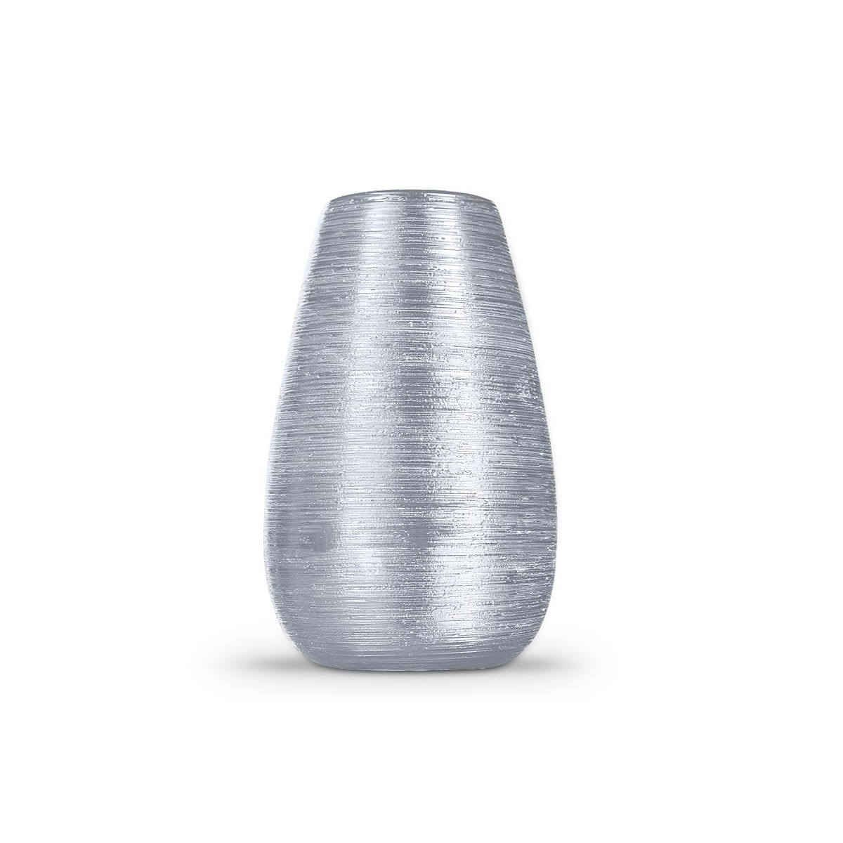Konsimo MOLIS Wazon, srebrny