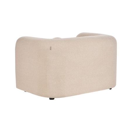 Fotel LEIREN Boucle Beżowy