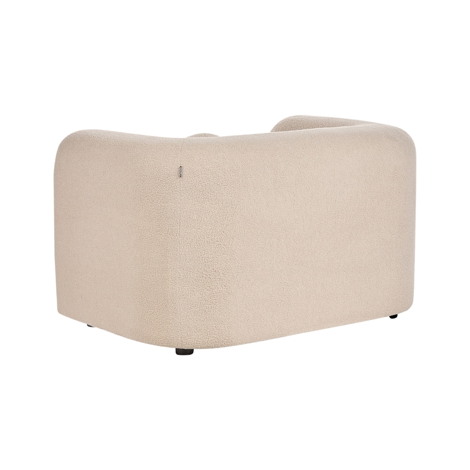 Fotel LEIREN Boucle Beżowy