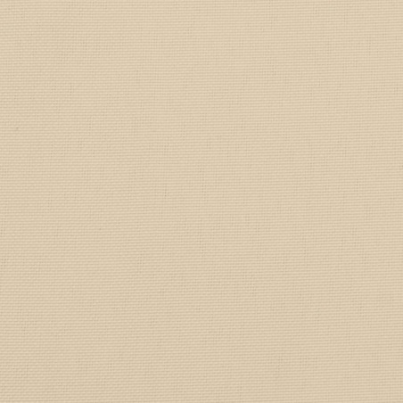 vidaXL Poduszka na ławkę ogrodową, beżowa, 200x(50+50)x7 cm