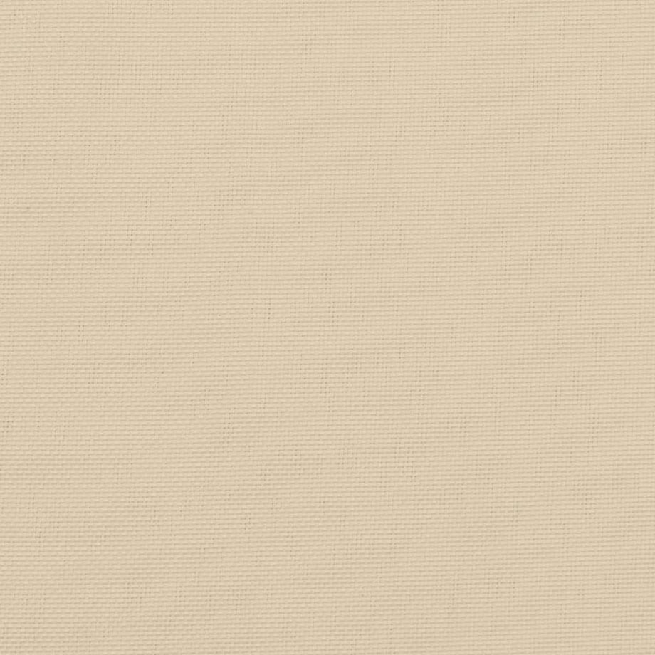 vidaXL Poduszka na ławkę ogrodową, beżowa, 200x(50+50)x7 cm