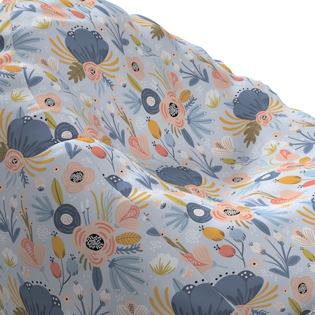 Worek do siedzenia Bowli, niebieski, Ø60 x 105 cm, Magic Collection