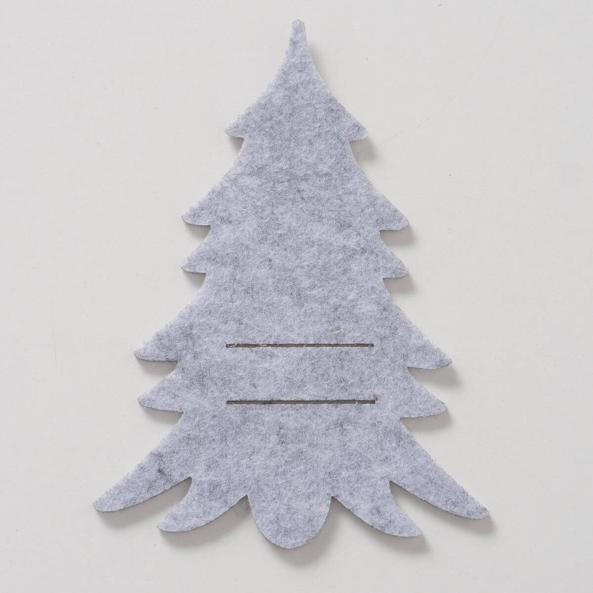 Filcowa kieszonka na sztućce FILZY w kształcie choinki