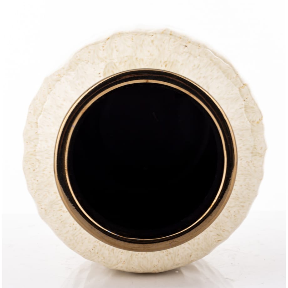 Wazon ceramiczny 27x20x20 cm MEEKE-2 mały biały