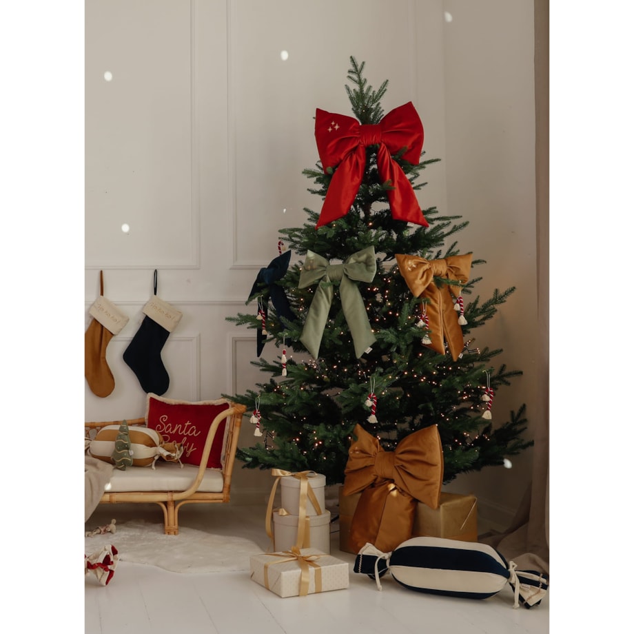 Kokarda Świąteczna Delux Forest Green - M