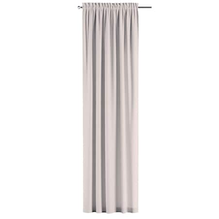 Zasłona na kanale z grzywką 1 szt. 130x245 ecru