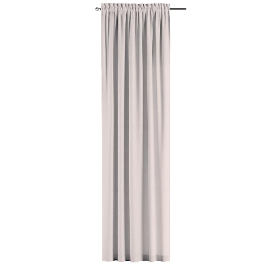 Zasłona na kanale z grzywką 1 szt. 130x245 ecru