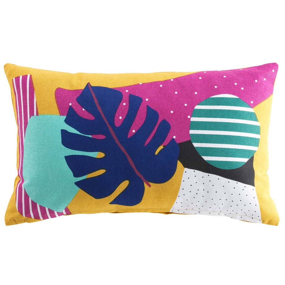 Bawełniana poduszka ozdobna z nadrukiem EXAGONE, 30 x 50 cm