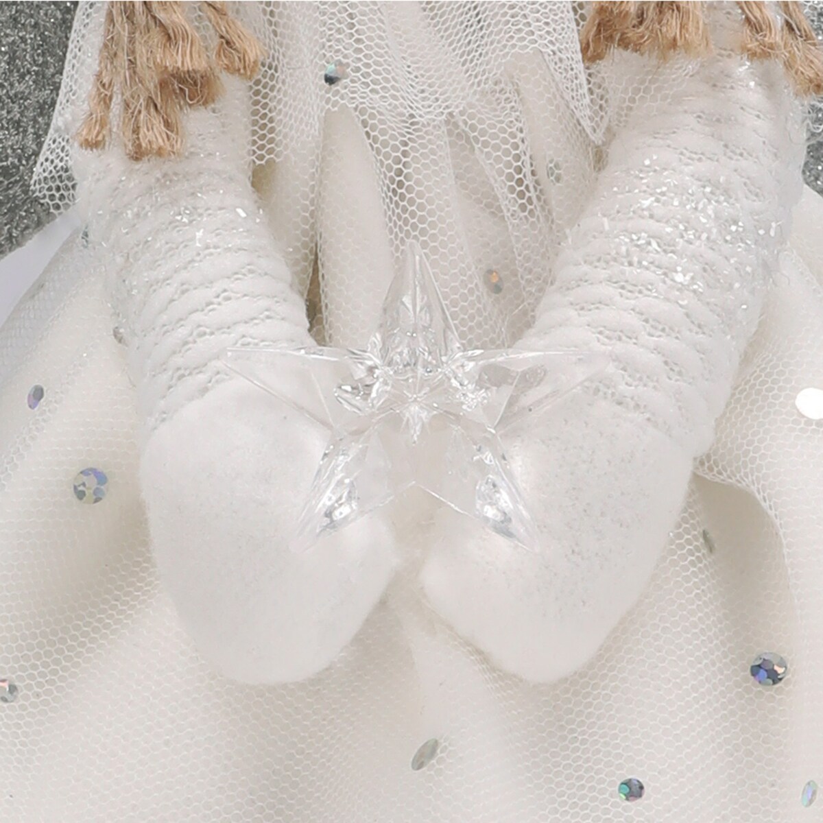 SKRZAT świąteczny aniołek gnom na święta figurka