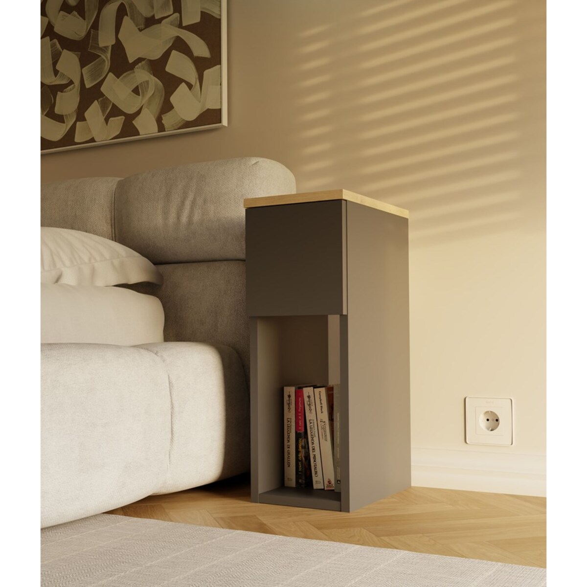 Szafka nocna GALAX 20/1S ANTRACYT ARTISAN