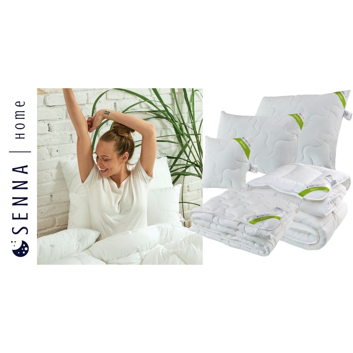 Poduszka 50x60 BAMBOO ECO Senna Home