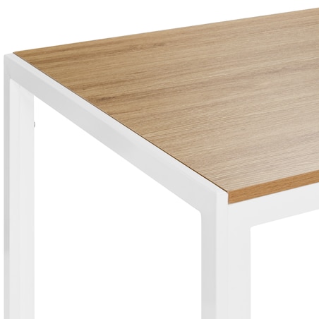 Stół do jadalni MANN Brązowy/ biały 120 cm 80 cm