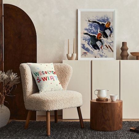 Poduszka świąteczna - Wesołych Świąt 45x45 cm