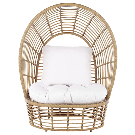 Fotel ogrodowy LIDO Rattan Beżowy
