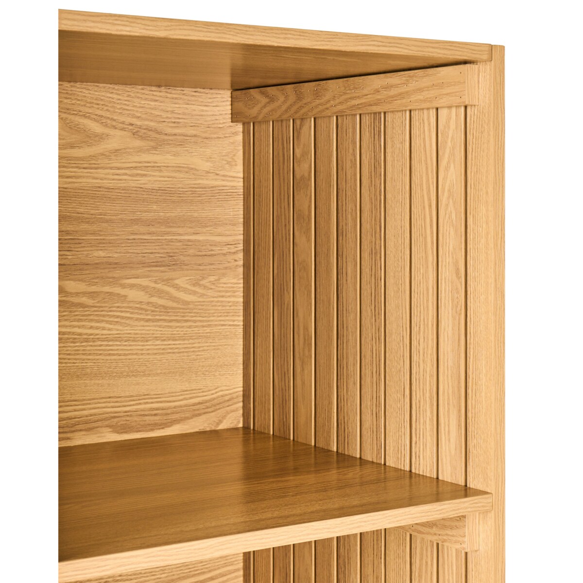 Regał 4 półki LEANDRO 175 cm Jasnobrązowy