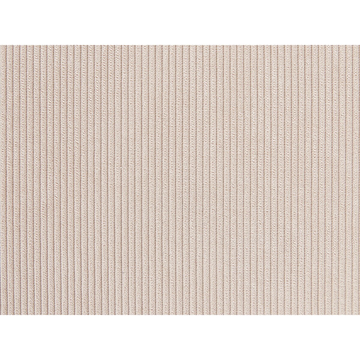 Narożnik sztruksowy lewostronny beżowy DOLVA