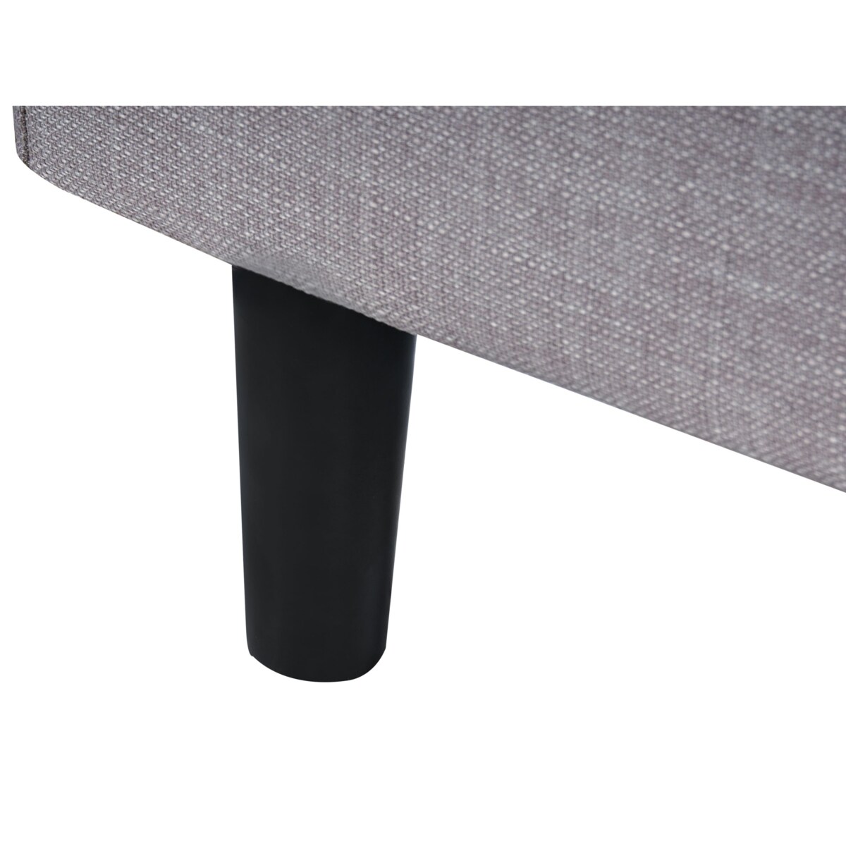 Łóżko FITOU 120 x 200 cm Jasnoszary