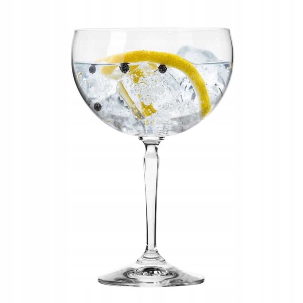 Kieliszki do Wody Koktajli Wina Roma Krosno 4 szt Goblet Zestaw 470 ml Duże