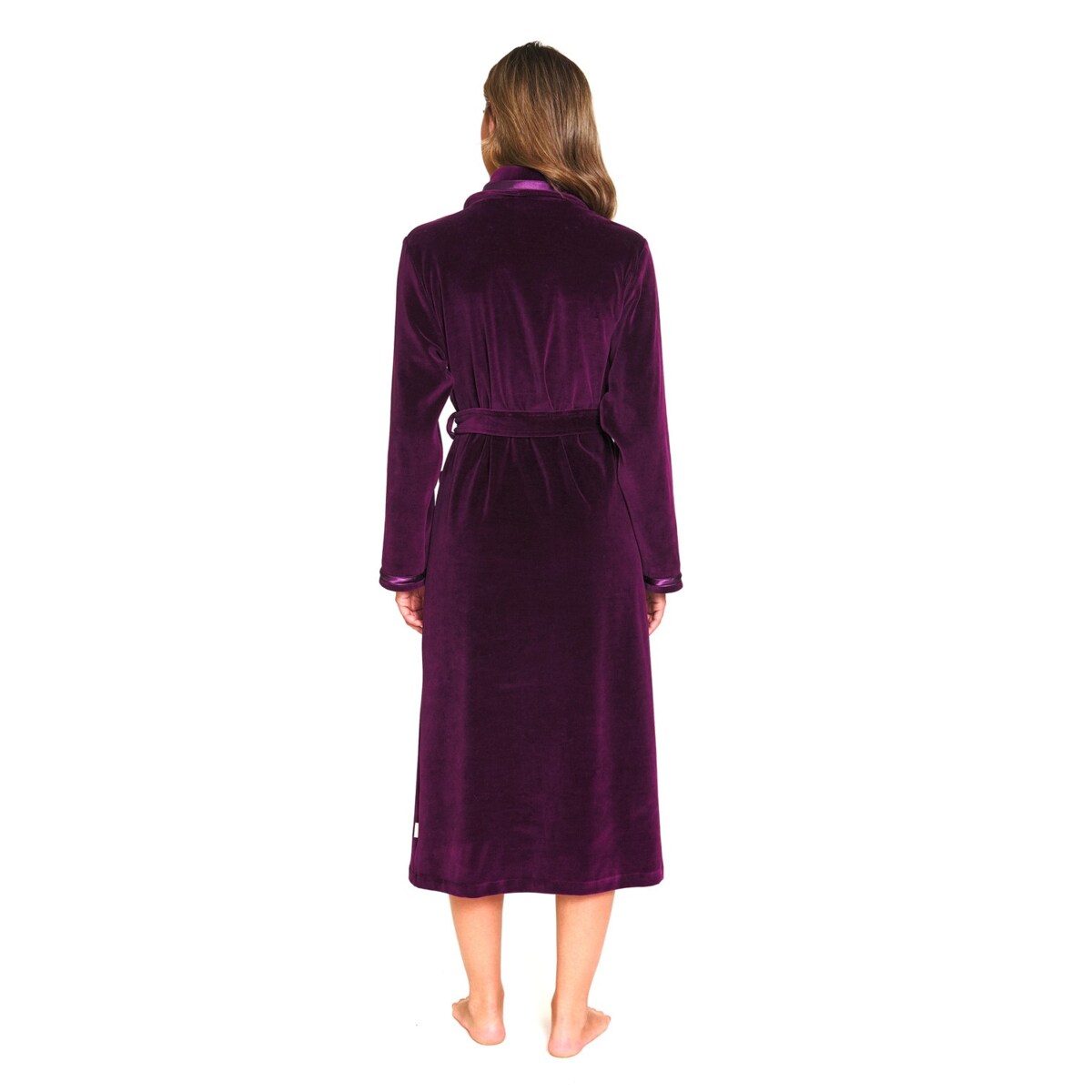 Szlafrok damski welurowy