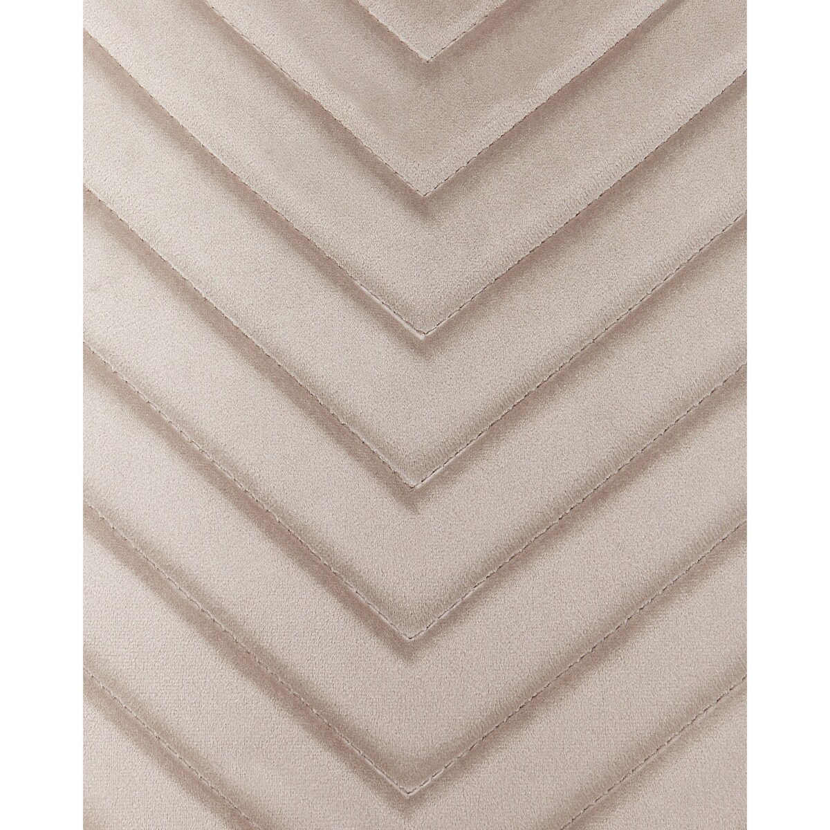 Zestaw 4 krzeseł do jadalni HAVRE Welur Beżowy