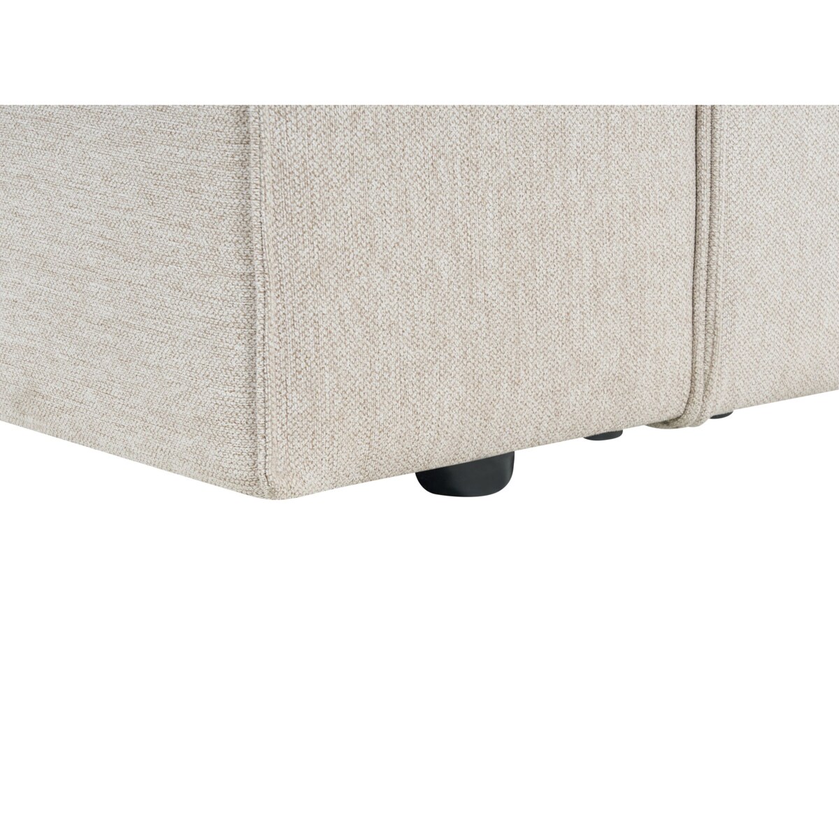 Narożnik 3-osobowy prawostronny beżowy VERNON