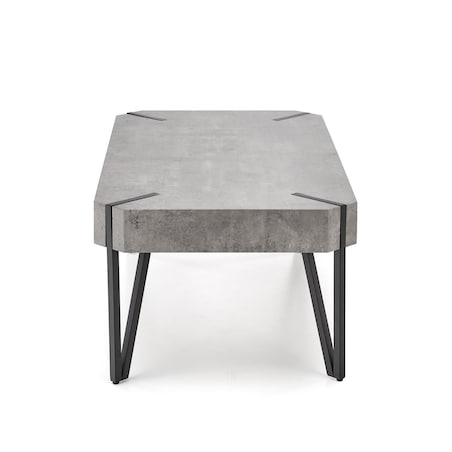 STOLIK KAWOWY Lofty IMITACJA BETONU Z MDF 110x60x42 cm