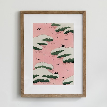 Plakat Różowe Niebo 21x30cm