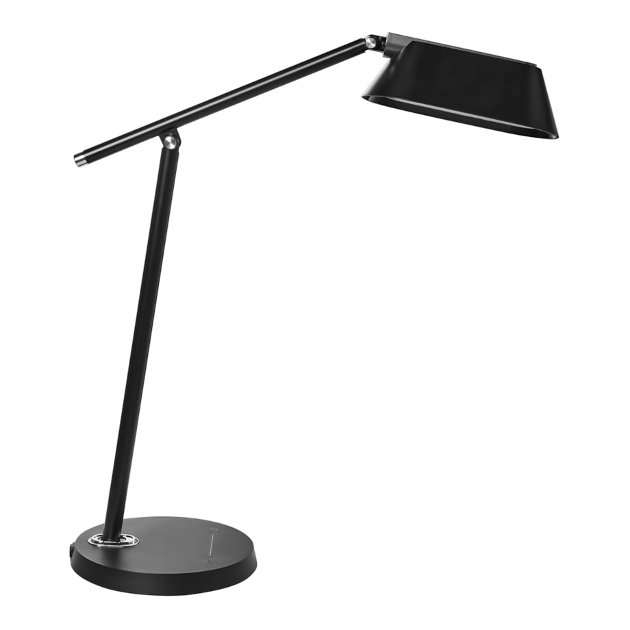 Lampa biurkowa LED LEONIS Ze ściemniaczem Czarny