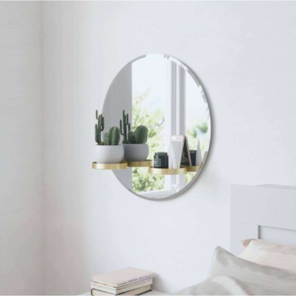 Lustro z kwietnikiem (61 cm) Umbra