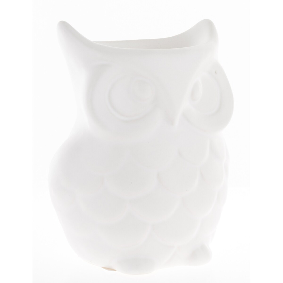 Kominek zapachowy ceramiczny 12x9x7 cm AROMA biała sowa
