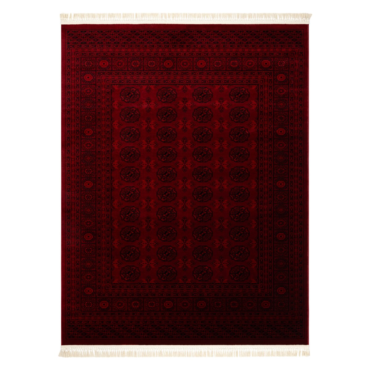 Dywan ORIENT 6889 bordo / czarny Buchara, 150x230 cm