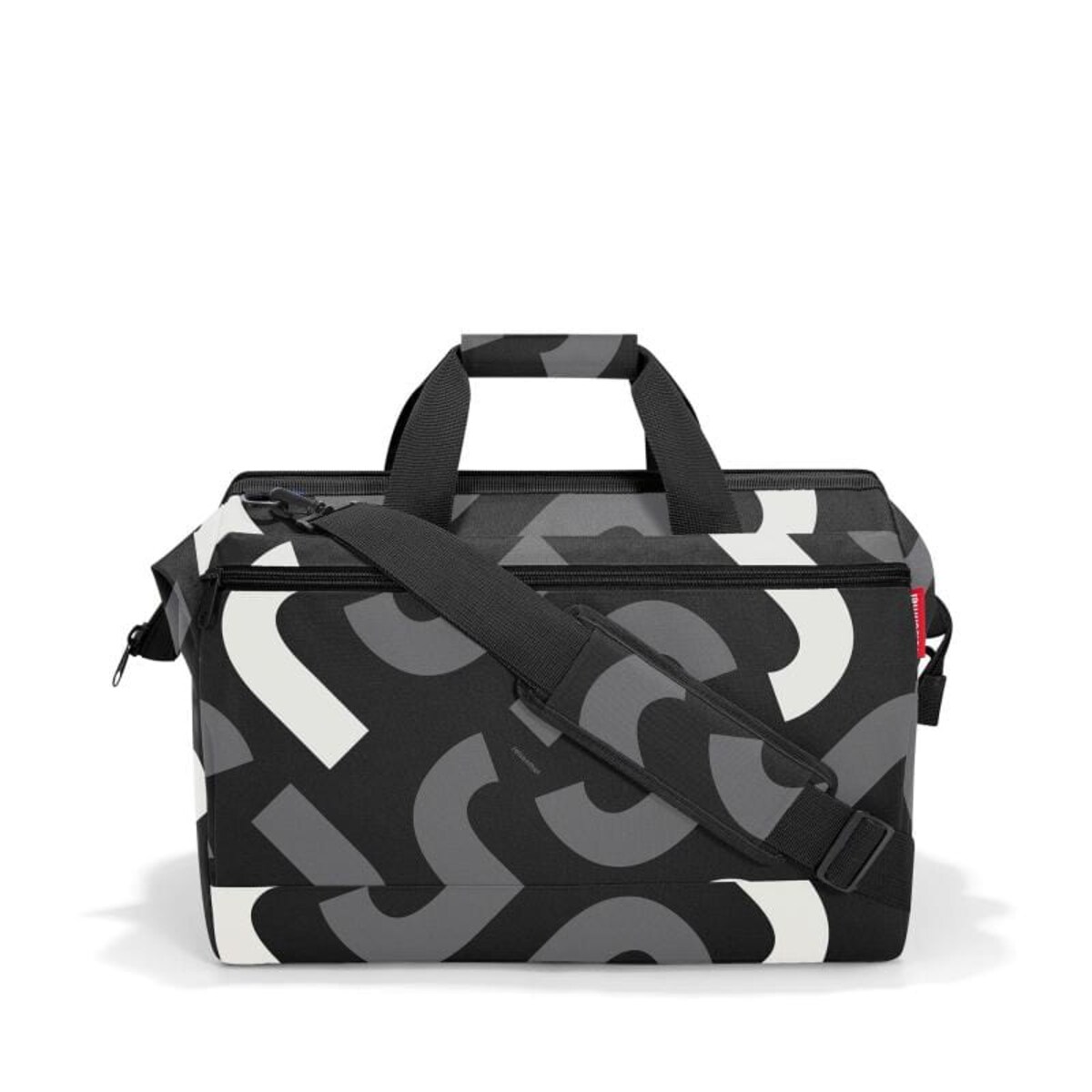 Torba allrounder L pocket signature bold grey