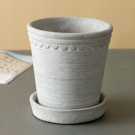 OSŁONKA ELLEN w stylu skandynawskim beton śr. 15cm