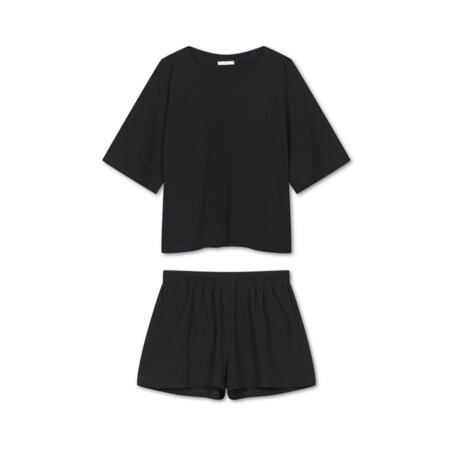 Piżama krótka day&night czarna XS/S