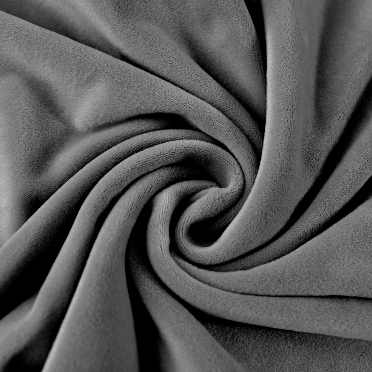 Pokrowiec Na Siedzisko Krzesła 50X50Cm Szary Welur