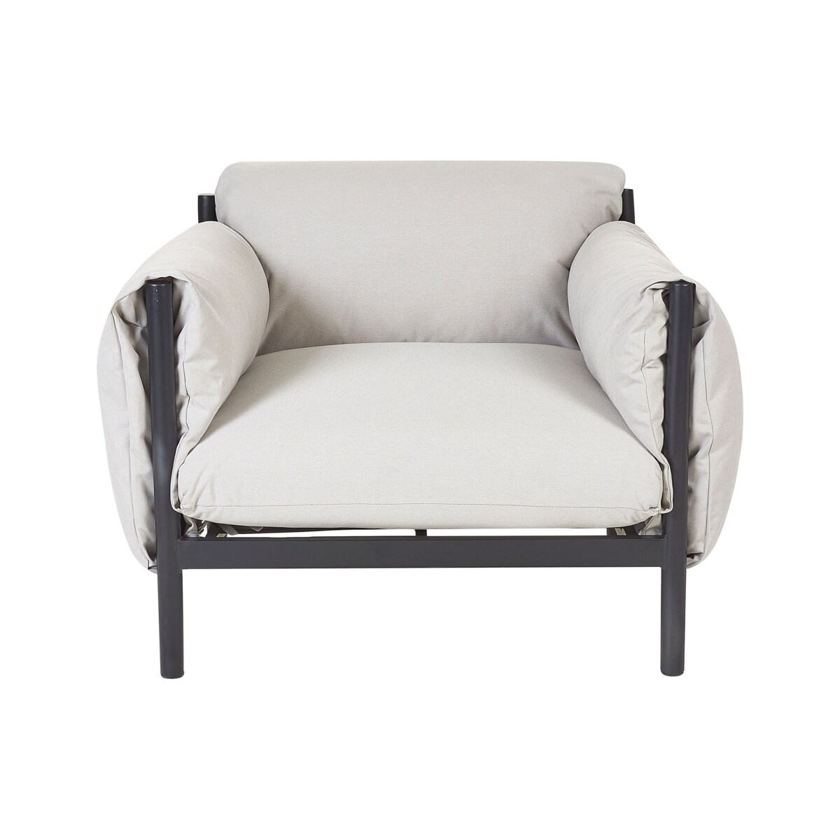 Fotel ogrodowy ESPERIA Metal Szary