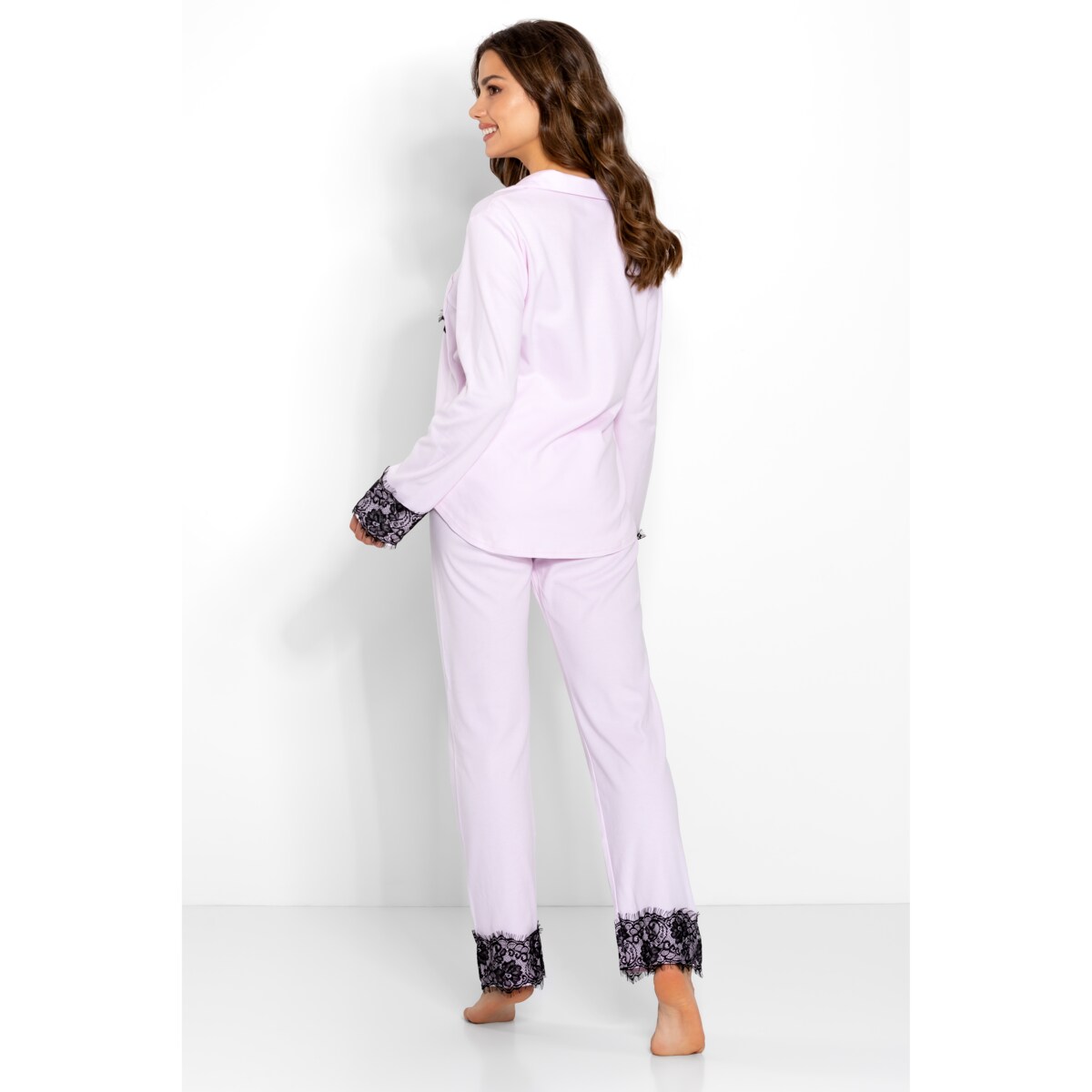 Piżama Anastasia Organic Cotton Pink, XL