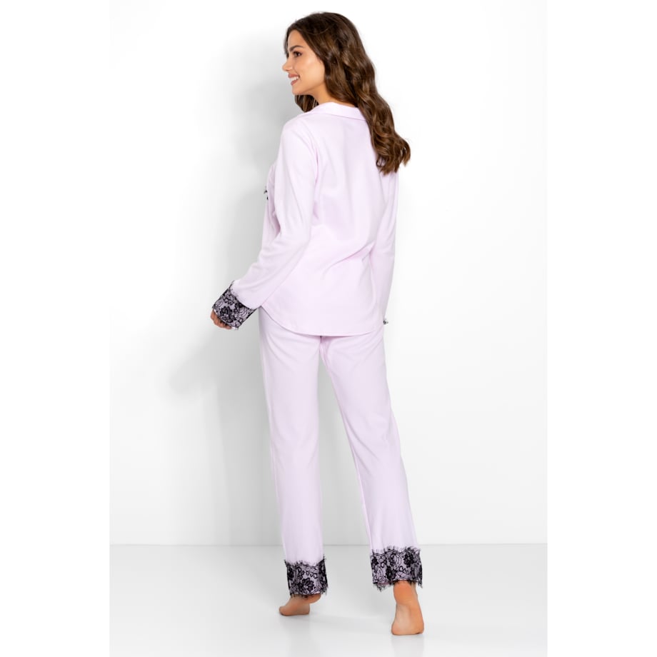 Piżama Anastasia Organic Cotton Pink, XL